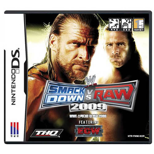 NDS WWE 스맥다운 vs 로우 2009