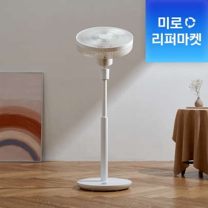 [리퍼마켓] 미로 바람이지 14인치<br>무소음 BLDC<br>3D입체회전 선풍기 리퍼