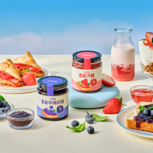 [무화당] 저당 과일잼 2종(딸기/블루베리)