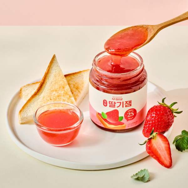 [지금최저가]무화당 저당 과일잼 2종(딸기/블루베리)