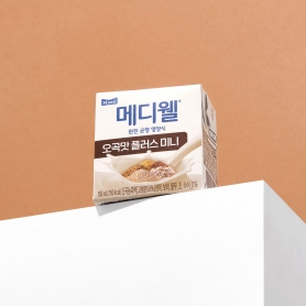 [메디웰] 건강한 오곡맛 미니 150ml (24팩/box) (무료배송)