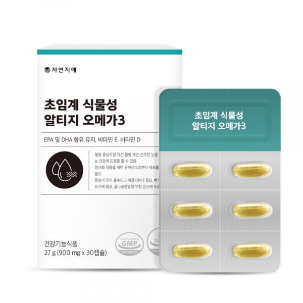 [닥터스랩] 자연지애 초임계 식물성 알티지 오메가3 30캡슐 (1개월분)