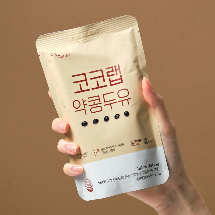 [코코랩] 무설탕 약콩두유 190ml x 20개입