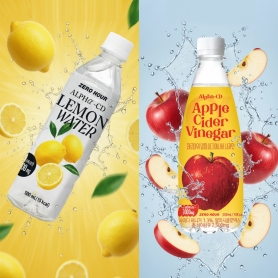 [제로아워] 스파클링 워터/알파시디 레몬수/애사비 사과맛 골라담기(제로슈가/식이섬유/bcaa함유)