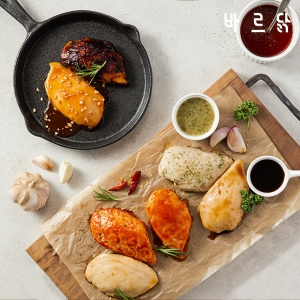 [바르닭] 소스품은 닭가슴살 10종 10팩