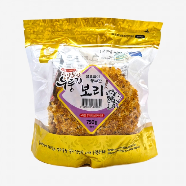 [황금이삭]행복한누룽지 750g 찹쌀 현미 백미 보리 끓여먹는 가마솥누룽지