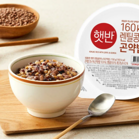 [CJ 제일제당]햇반 렌틸콩 퀴노아 곤약밥 150G