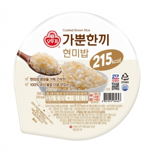 [오뚜기] 가뿐한끼 현미밥 150g  30개