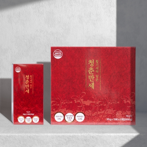 [청춘만세] 황기새싹담은_아르기닌 20g x 15포 x 2개입(600g)