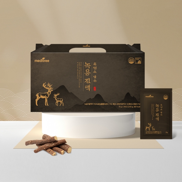 [메디트리]흑염소 담은 녹용진액 30포(무료배송)