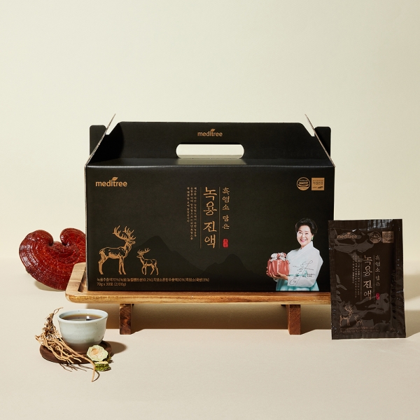 [메디트리]흑염소 담은 녹용진액 30포(무료배송)