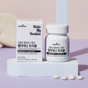[메디트리]식물성 멜라토닌 함유 멜라테닌 트리플 수면