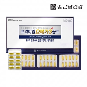[종근당건강]프리미엄 오메가3 골드+쇼핑백