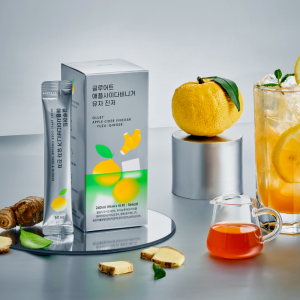 [정기배송] 글루어트 애플사이다비니거,애사비 4종(오리지널,파인애플,타트체리,진저유) 4BOX*15포