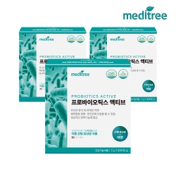 [메디트리] 프로바이오틱스 액티브 유산균 3박스