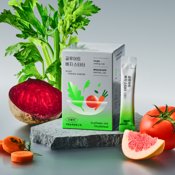 [글루어트] 베지스타터 2종 [자몽맛,요구르트맛] 1BOX (3.6g x 30포)
