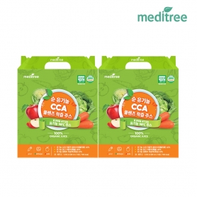 [메디트리]순 유기농 당근/사과/양배추 CCA 클렌즈 착즙 주스 2박스