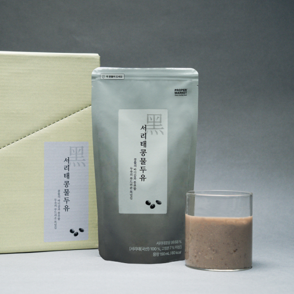 [프로퍼마켓] 무설탕 검은콩 콩물두유 서리태콩물두유 190ml 20팩