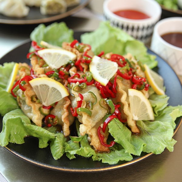 [파르팜] 레츠비건 비건 만두 1kg 고기 없는 식물성 채식만두