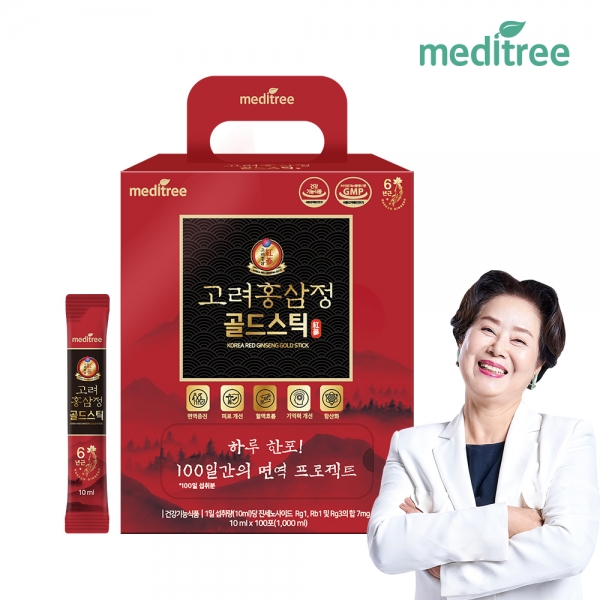 [메디트리]고려홍삼정 골드스틱 1박스 100포 대용량(무료배송)