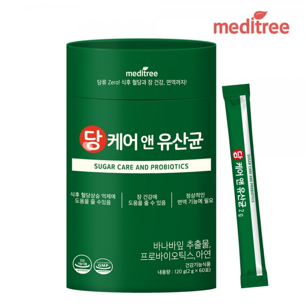 [멤버십] 메디트리 당케어 앤 유산균 (60포*1박스)