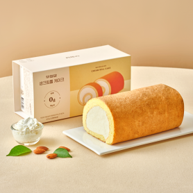 [무화당] 저당 생크림롤 케이크