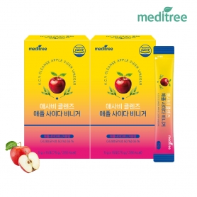 [메디트리]애사비 클렌즈 애플사이다 비니거 스틱 2박스 (30포)