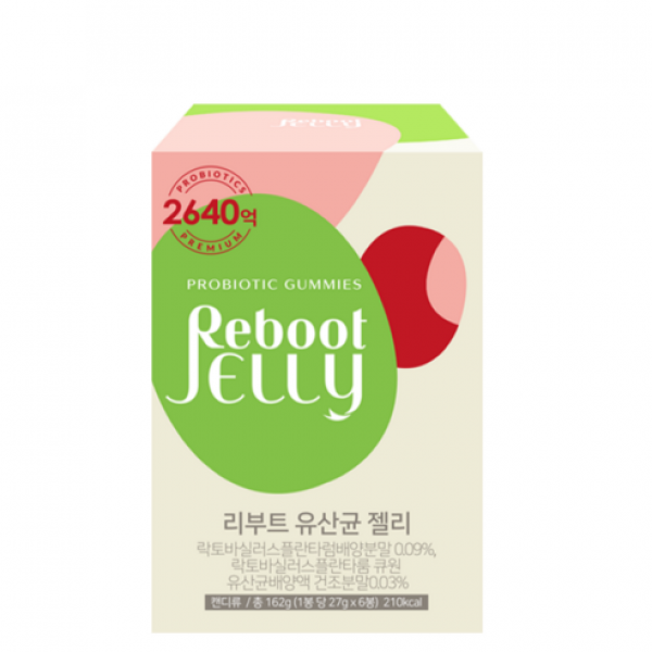 [멤버십] 리부트 유산균 젤리(1박스X6개)