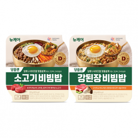 [멤버십] 뉴케어 당플랜 비빔밥 2종 [소고기/강된장] 320g