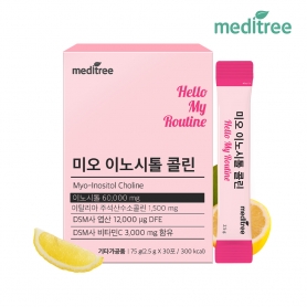[메디트리]미오 이노시톨 콜린 1박스 30포 다낭성 임신 엽산