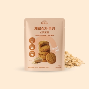 [멤버십] 잇츠베러 제로슈가 쿠키 3종(더블초코, 스윗오트, 황치즈향)