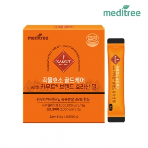 [멤버십] 메디트리 곡물효소 골드케어 카무트(30포*1박스)