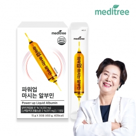[메디트리] 파워업 마시는 난백 먹는 알부민 1박스 골드+쇼핑백