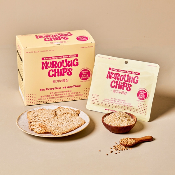 본연의 맛 그대로, 현미99% 원기 2호 저당 누룽칩 40g * 7봉