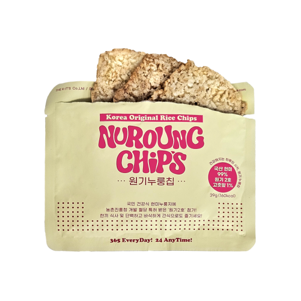 본연의 맛 그대로, 현미99% 원기 2호 저당 누룽칩 40g * 7봉