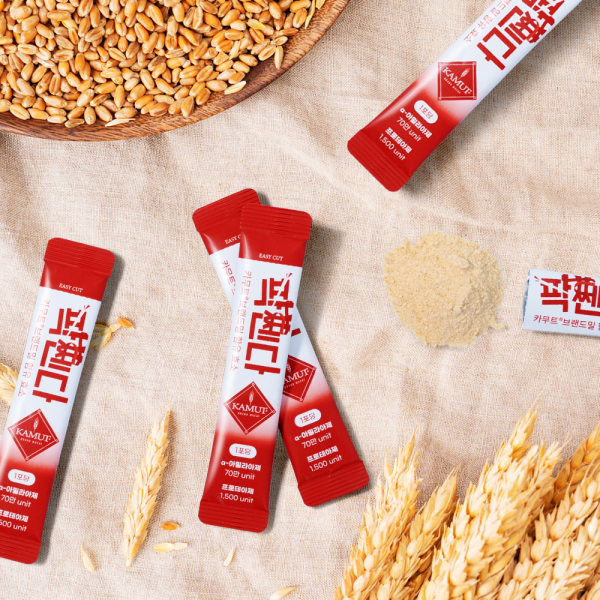 [팍쎈다] 카무트 브랜드밀 함유 효소  3000mg x 30포 탄수화물 글루텐 완벽분해 군고구마맛
