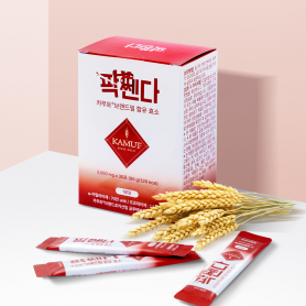 [팍쎈다] 카무트 브랜드밀 함유 효소  3000mg x 30포 탄수화물 글루텐 완벽분해 군고구마맛