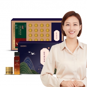 [천호엔케어] 천심본 홍삼에너지샷 프리미엄 세트 (25ml*5병+4g*20환)