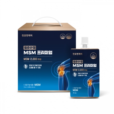 [천호엔케어] 청춘관절 MSM 프리미엄 70ml x 30포