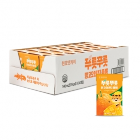 [천호엔케어] 푸릇푸룻 망고오렌지듬뿍 (140ml x 24팩)