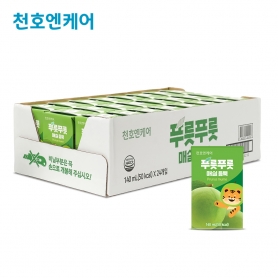 [천호엔케어] 푸릇푸룻 매실듬뿍 (140ml x 24팩)