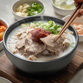 [대한농부] 프리미엄 고기듬뿍 초간편 돼지국밥 1~2인분(얼큰돼지국밥, 얼큰내장탕)