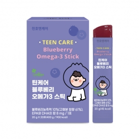 [천호엔케어] 틴케어 블루베리 오메가3 스틱 (20g x 20포)