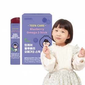 [천호엔케어] 틴케어 블루베리 오메가3 스틱 (20g x 20포)