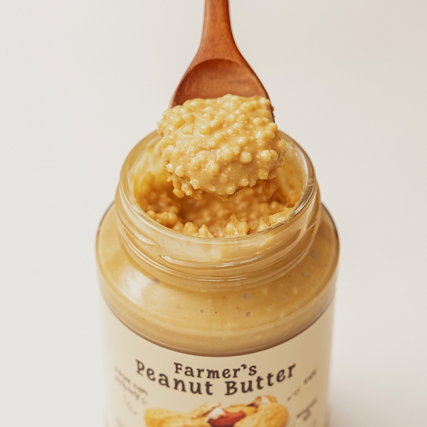 단백질까지 꽉 채운 무설탕 땅콩버터 파머스땅콩버터