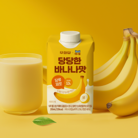 [멤버십] 무화당X메디웰 당당한 바나나맛 (250ml*24팩)