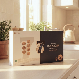 약사한끼 7첩반상 아침 식사대용 쉐이크 세븐프로골드 4주분(56포) 선식 두유 대안