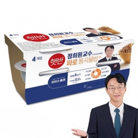 [멤버십] CJ제일제당 정희원 교수 햇반 라이스플랜 파로통곡물밥 190G 4개입