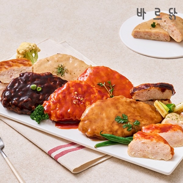[바르닭] 셀렉트밀 소스 닭가슴살 5종 10팩