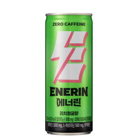 [무료배송] 제로카페인 에너린캔 리치청귤향 250ml 30입(1박스)